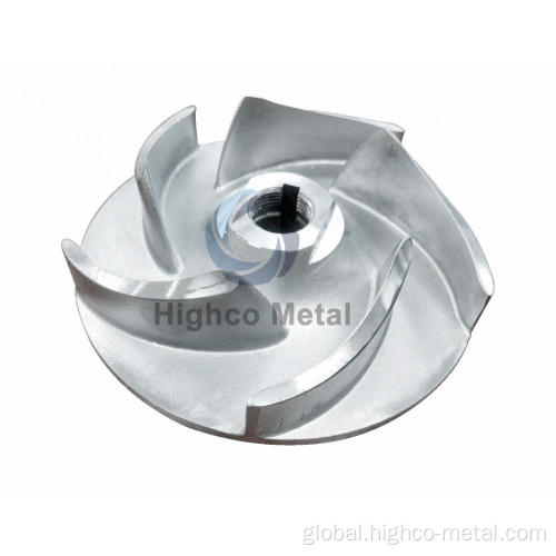 China Stainless Steel Pump Impeller Machined Casting Supplier